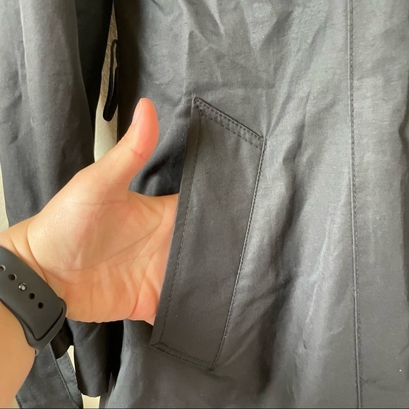 Hilary Radley Small Black Jacket with hood - Picture 6 of 6